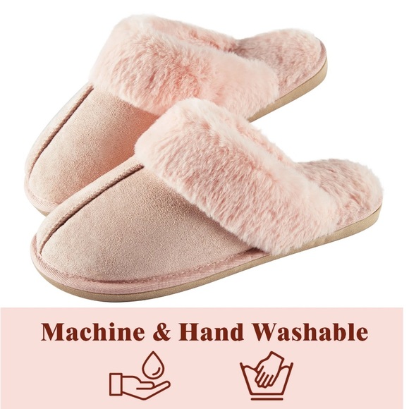 Comfy Memory Foam Slippers Indoor/Outdoor- Pink - Picture 4 of 7